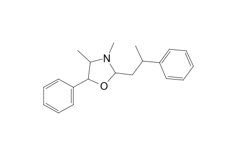 3,4-dimethyl-2-(beta-methylphenethyl)-5-phenyloxazolidine