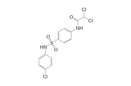 4'-[(p-CHLOROPHENYL)SULFAMOYL]-2,2-DICHLORACETANILIDE