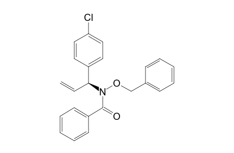 N-(Benzyloxy)-N-((S)-1-(4-chlorophenyl)allyl)benzamide