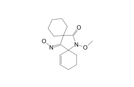 7-HYDROXYIMINO-14-METHOXY-14-AZADISPIRO-[5.1.5.2]-PENTADEC-9-ENE-15-ONE