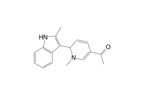 1-[1-methyl-2-(2-methyl-1H-indol-3-yl)-2H-pyridin-5-yl]ethanone