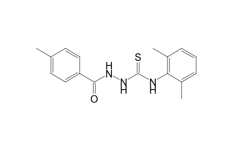 N-(2,6-Dimethylphenyl)-2-(4-methylbenzoyl)hydrazinecarbothioamide