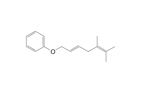 (E)-(5,6-Dimethylhepta-2,5-dienyloxy)benzene