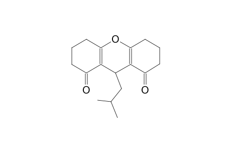 1H-xanthene-1,8(2H)-dione, 3,4,5,6,7,9-hexahydro-9-(2-methylpropyl)-