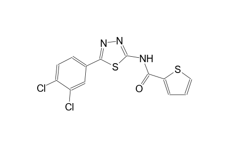 N-[5-(3,4-dichlorophenyl)-1,3,4-thiadiazol-2-yl]-2-thiophenecarboxamide
