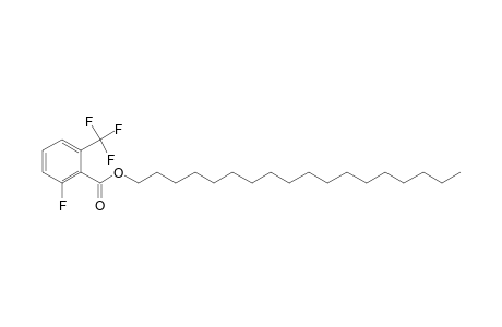 6-Fluoro-2-trifluoromethylbenzoic acid, octadecyl ester