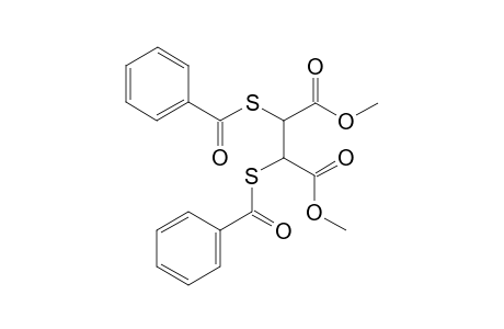 Dimethyl 2,3-bis(benzoylthio)succinate