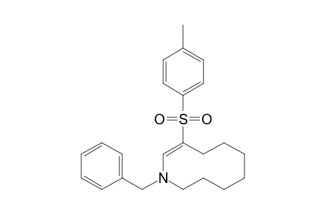 (E)-N-Benzyl-3-(p-toluenesulfonyl)azacycldec-2-ene