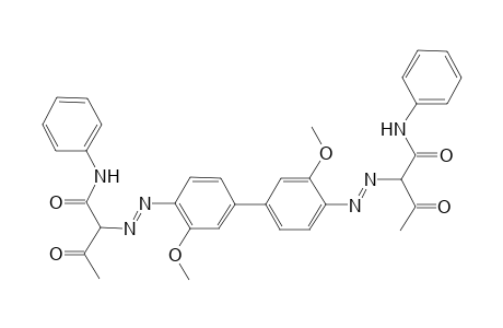 3,3'-Dimethoxybenzidine->acetoacetic anilide
