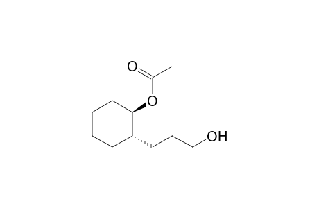 trans-2-(3-Hydroxypropyl)cyclohexyl acetate