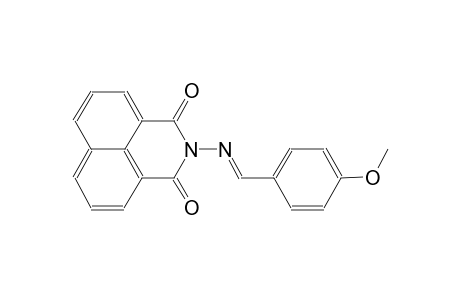 1H-benz[de]isoquinoline-1,3(2H)-dione, 2-[[(E)-(4-methoxyphenyl)methylidene]amino]-