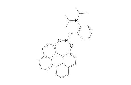 (S)-2-(DIISOPROPYLPHOSPHINO)-PHENYL-1,1'-BINAPHTHYL-2,2'-DIYL-PHOSPHITE