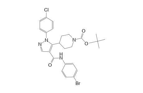 1-piperidinecarboxylic acid, 4-[4-[[(4-bromophenyl)amino]carbonyl]-1-(4-chlorophenyl)-1H-pyrazol-5-yl]-, 1,1-dimethylethyl ester