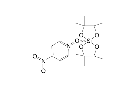 N-OXY-4-NITRO-PYRIDINIUM-BIS-(TETRAMETHYLETHYLENEDIOXY)-SILICONATE