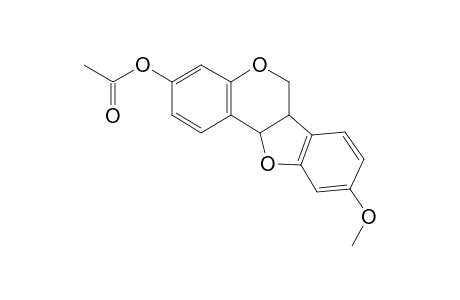 (9-methoxy-6a,11a-dihydro-6H-[1]benzoxolo[3,2-c]chromen-3-yl) acetate