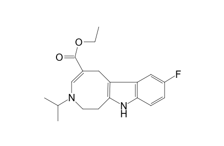 3-Fluoro-8-isopropyl-8,9,10,11-tetrahydro-5H-8,11-diazacycloocta[a]indene-6-carboxylic acid ethyl ester