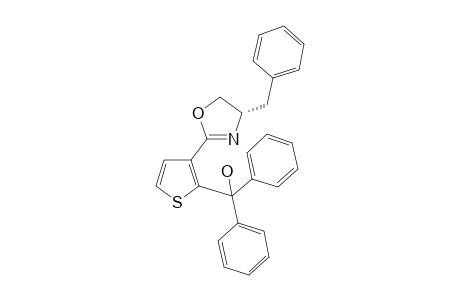 (4S)-(3-(4-Benzyl-4,5-dihydrooxazol-2-yl)thiophen-2-yl)diphenyl methanol