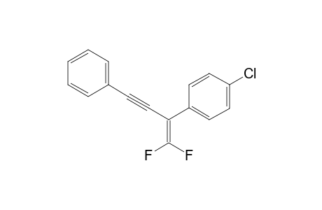 2-(p-Chlorophenyl)-1,1-difluoro-4-phenylbut-1-en-3-yne