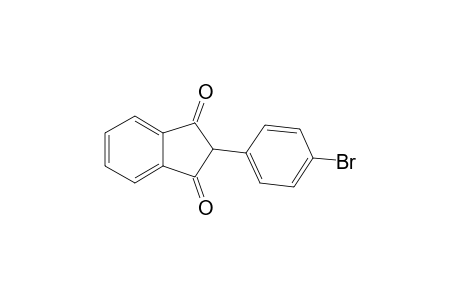 2-(4-Bromophenyl)-1H-indene-1,3(2H)-dione