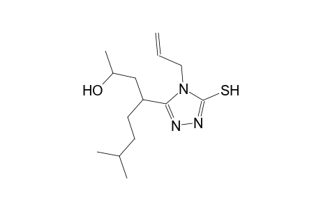 4-(4-allyl-5-sulfanyl-4H-1,2,4-triazol-3-yl)-7-methyl-2-octanol