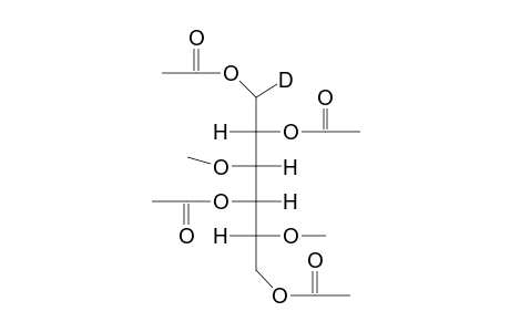 (2S,3R,4S,5R)-3,5-dimethoxy(1-2H1)hexane-1,2,4,6-tetrayl tetraacetate