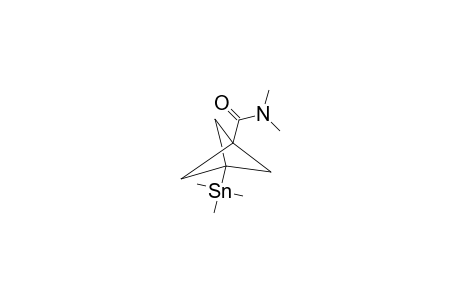 N.N-DIMETHYL-(TRIMETHYLSTANNYL)-BICYClO-[1.1.1]-PENTANE-1-CARBOXAMIDE