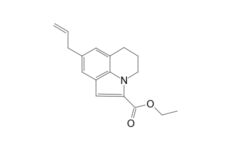 8-Allyl-2-ethoxycarbonyl-5,6-dihydro-4H-pyrrolo[3,2-ij]quinoline