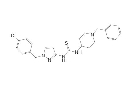 N-(1-benzyl-4-piperidinyl)-N'-[1-(4-chlorobenzyl)-1H-pyrazol-3-yl]thiourea