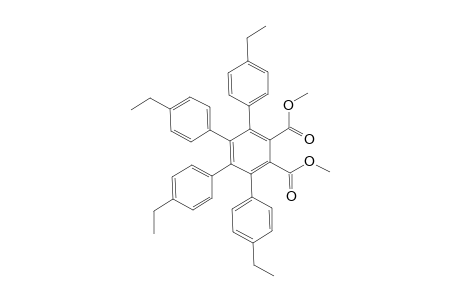 Dimethyl 3,4,5,6-Tetrakis(4-ethylphenyl)benzene-1,2-dicarboxylate