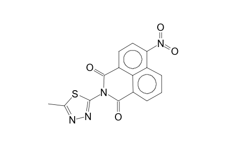 2-(5-Methyl-1,3,4-thiadiazol-2-yl)-6-nitro-1H-benzo[de]isoquinoline-1,3(2H)-dione
