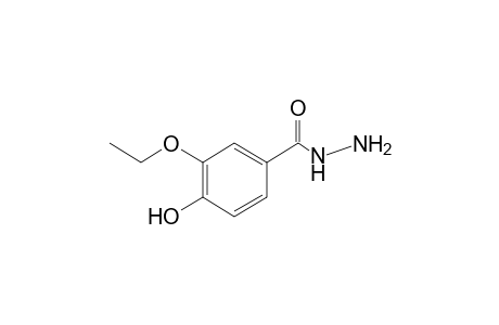 3-ETHOXY-4-HYDROXYBENZOIC ACID, HYDRAZIDE