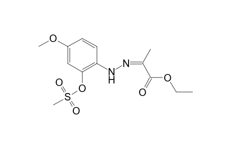 (E)-Ethyl Pyuvate 2-[2-(Methanesulfonyloxy)-4-methoxy]phenylhydrazone