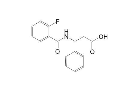N-(2-fluorobenzoyl)-3-phenyl-beta-alanine