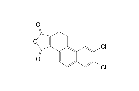 6,7-Dichloro-3,4-dihydrophenanthrene 1,2-dicarboxylic anhydride