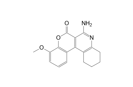 7-amino-4-methoxy-9,10,11,12-tetrahydro-6H-chromeno[3,4-c]quinolin-6-one