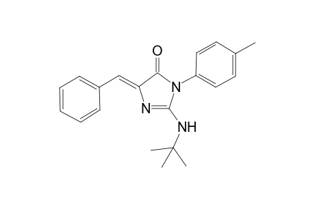 4-Benzylidene-2-(tert-butylamino)-1-p-tolyl-1H-imidazol-5(4H)-one