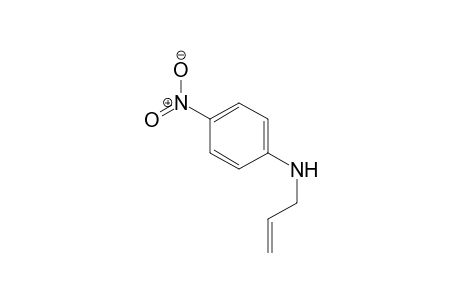 p-Nitro-N-allyl-aniline
