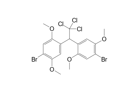 1,1,1-Trichloro-2,2-bis-(4-bromo-2,5-dimethoxyphenyl)ethane