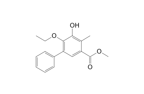 6-Ethoxy-5-hydroxy-4-methylbiphenyl-3-carboxylic acid methyl ester