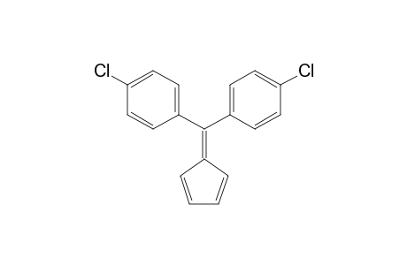 Benzene, 1-chloro-4-[(4-chlorophenyl)-2,4-cyclopentadien-1-ylidenemethyl]-
