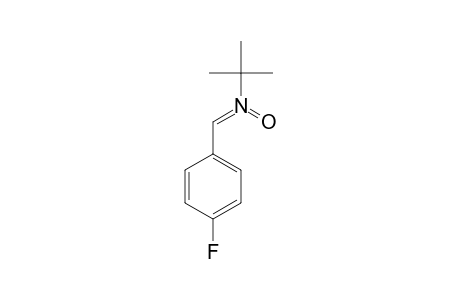 N-[(4-FLUOROPHENYL)-METHYLENE]-2-METHYL-2-PROPANAMINE-N-OXIDE