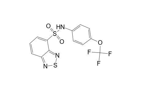 Benzenamine, 4-trifluoromethoxy-N-(benzo[c][1,2,5]-thiadiazol-4-yl)sulfonyl-