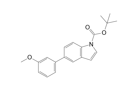 5-(3-Methoxyphenyl)indole-1-carboxylic acid tert-butyl ester