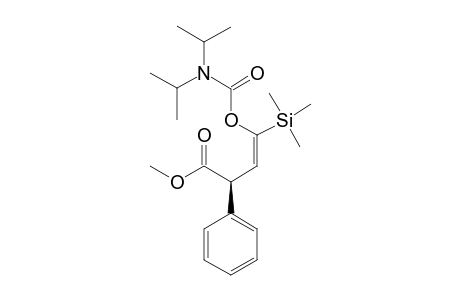 ENT-(+)-(1E,3S)-3-METHOXYCARBONYL-3-PHENYL-1-PROPENYL-1-TRIMETHYLSILYL-N,N-DIISOPROPYLCARBAMATE