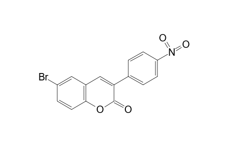 6-BROMO-3-(p-NITROPHENYL)COUMARIN