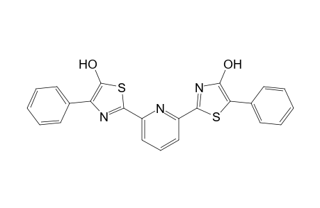 2-[6-(5-Hydroxy-4-phenyl-1,3-thiazol-2-yl)pyridin-2-yl]-5-phenyl-1,3-thiazol-4-ol