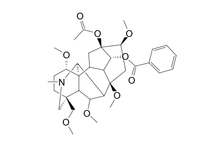 13-O-Acetyl-8-Deacetyl-8-O-Methyl -Delphinine