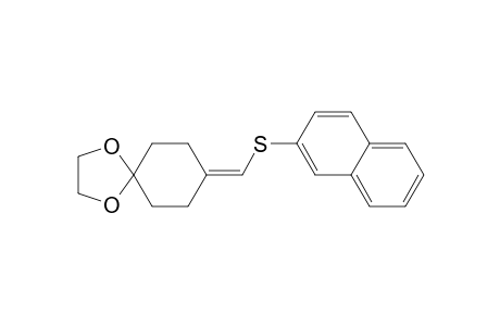 8-[(2-Naphthylsulfanyl)methylene]-1,4-dioxaspiro[4.5]decane