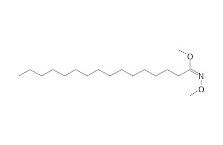 Methyl (E)-O-methylhexadecylidenehydroximate