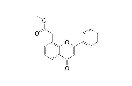 8-(Methoxycarbonylmethyl)flavone